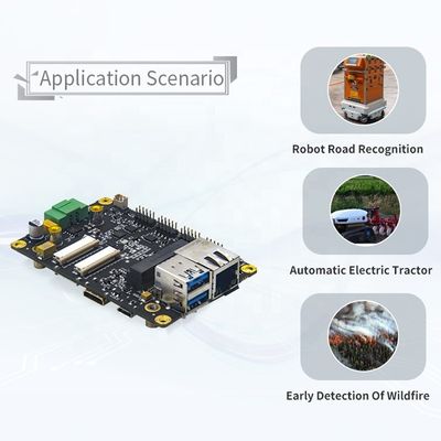 SD 1 * NVIDIA ジェットソン NANO/Xavier NX/TX2 NX モジュールのマイクロSD埋め込みキャリアボード