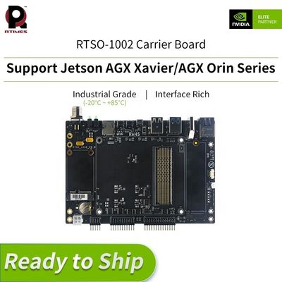 埋め込み はい NVIDIA Jetson AGX Orin モジュールのエッジコンピューティング用のRTSO-1002キャリアプレート