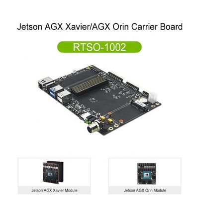 埋め込み はい NVIDIA Jetson AGX Orin モジュールのエッジコンピューティング用のRTSO-1002キャリアプレート