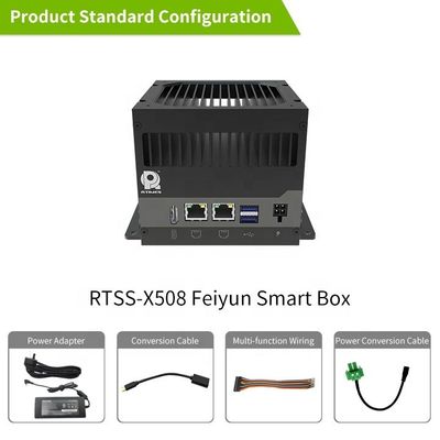 ジェットソン AGX Xavier 開発キットとフェイユン スマートボックス RTSS-X508 電源入力 9V 20V DC
