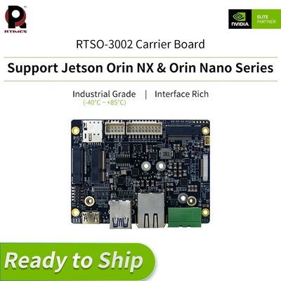 リアルタイムAI人工知能モジュール Orin Nano/Orin NXモジュール開発ボード RTSO-3002産業キャリアボード